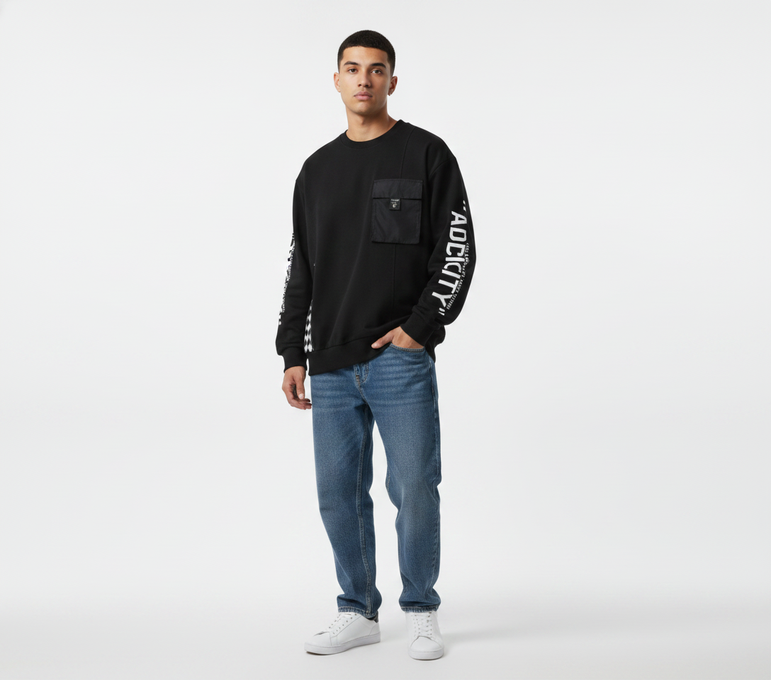 Oversized Crewneck Sweatshirt