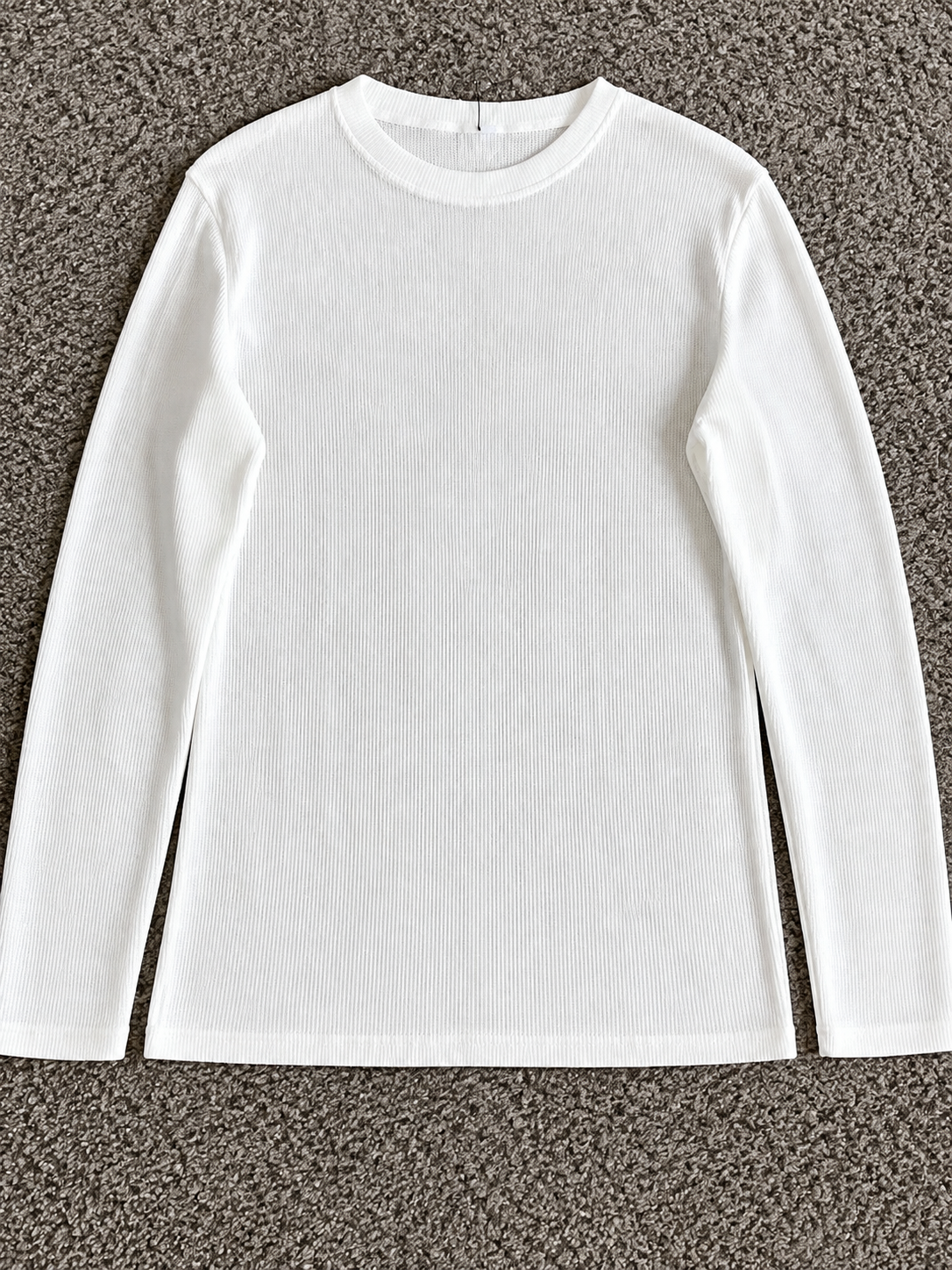 Ribbed Knit Crewneck