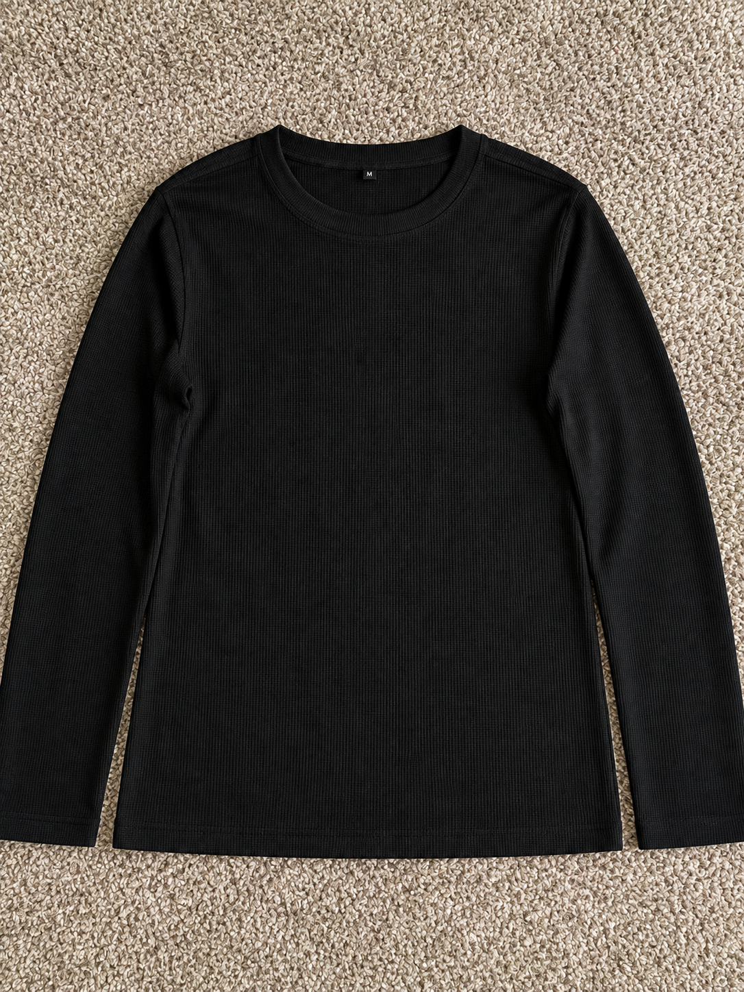 Ribbed Knit Crewneck
