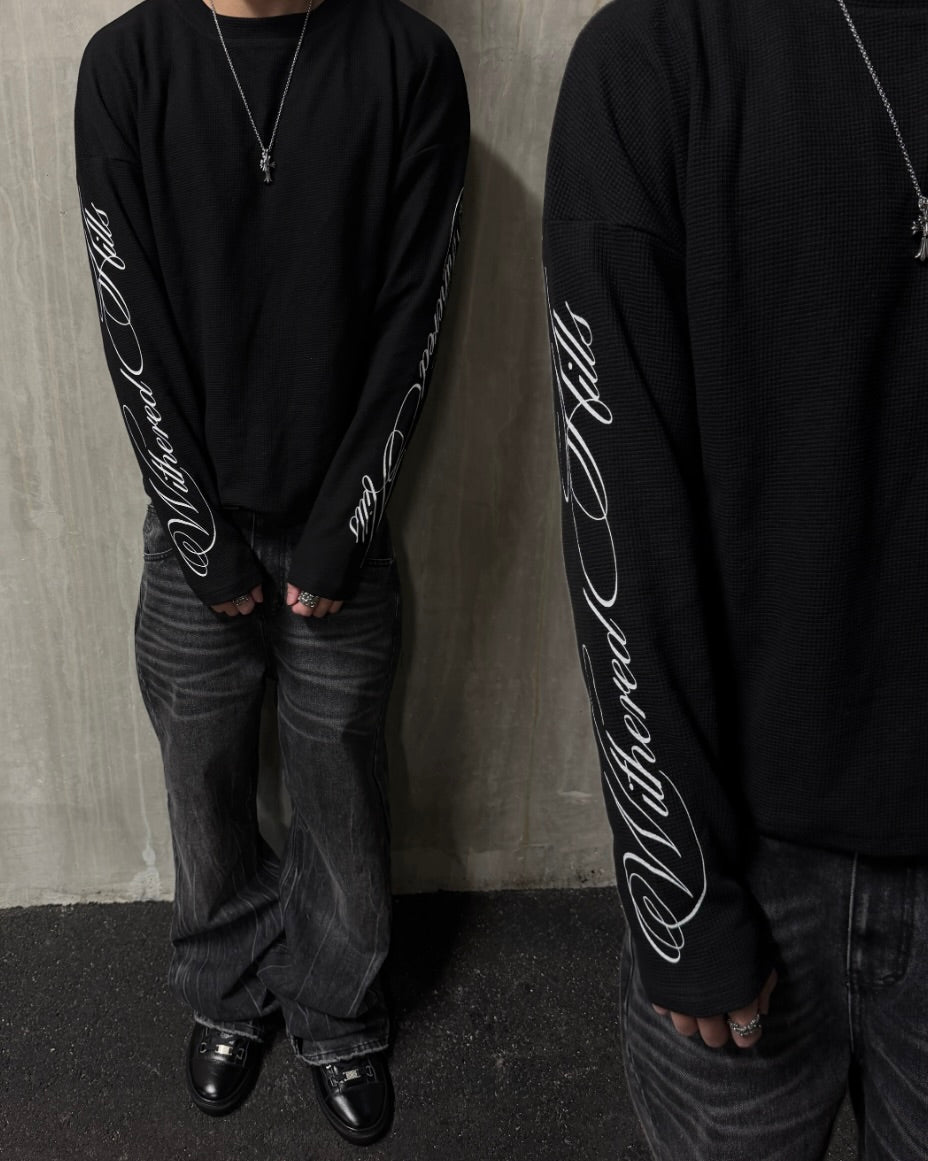 "SCRIPT" THERMAL BLACK