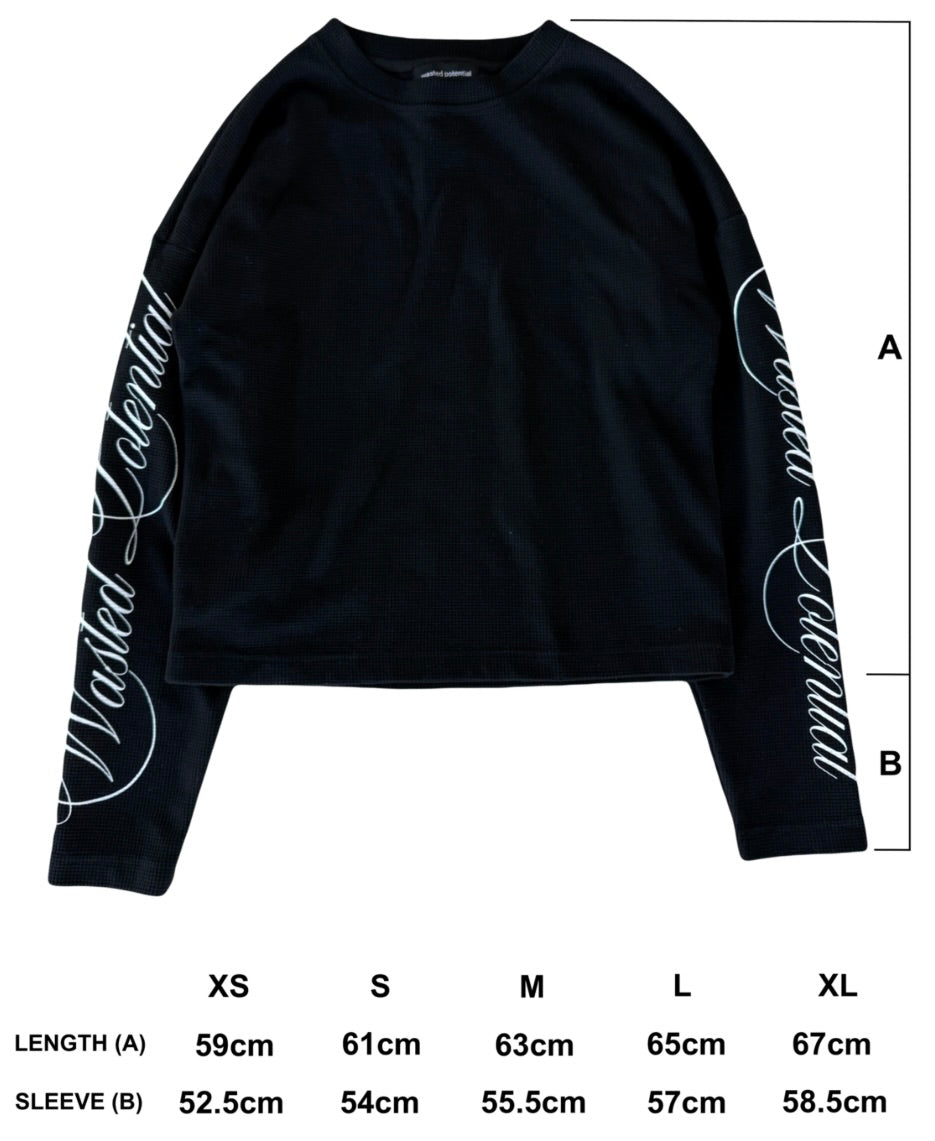 "SCRIPT" THERMAL BLACK