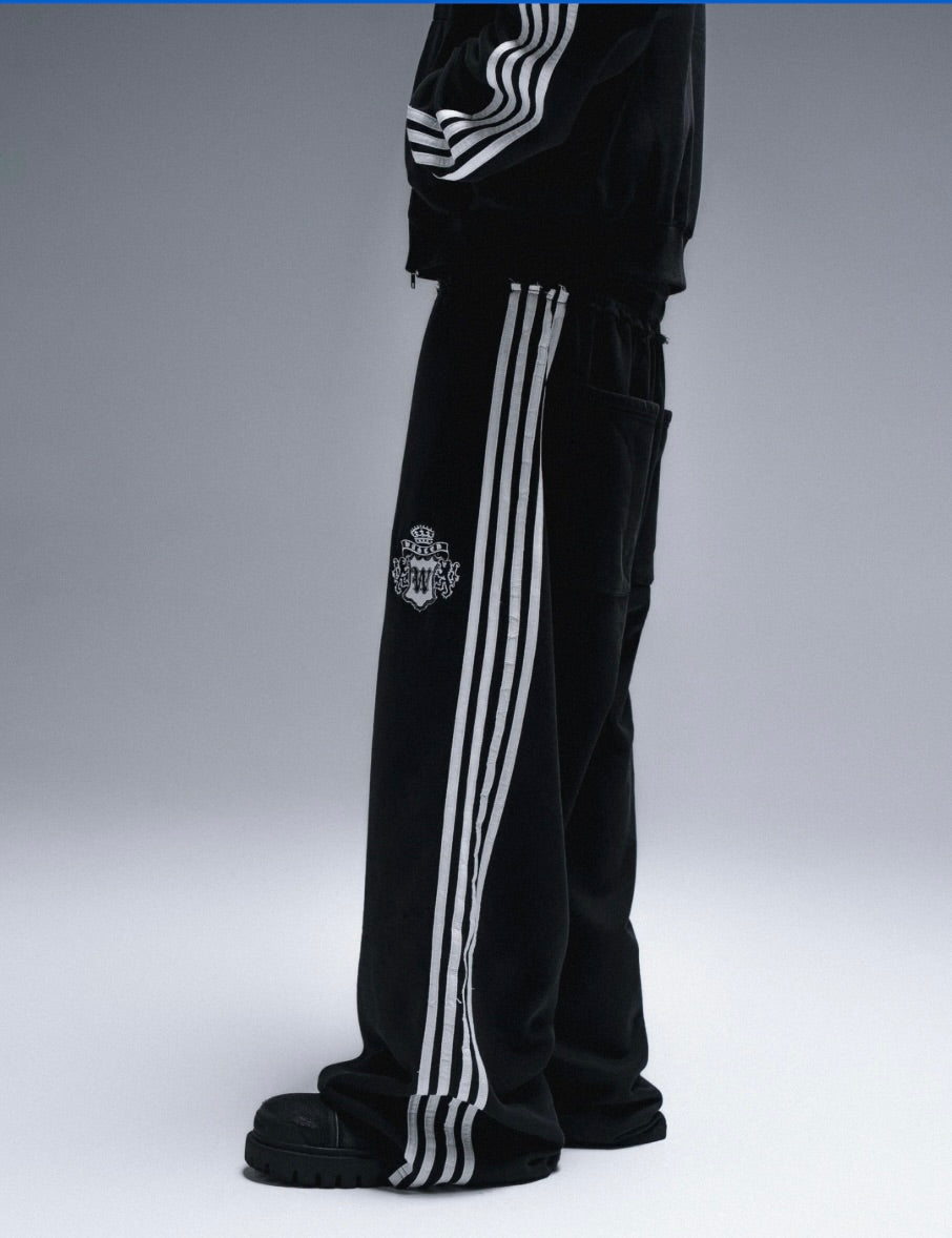 "DIVISION" SWEATPANTS - ONYX